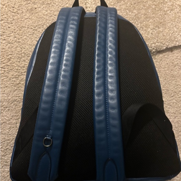 Royal Blue Coach Vintage Pac Man Back Pack - Picture 2 of 7